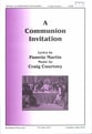 Communion Invitation, A SATB choral sheet music cover